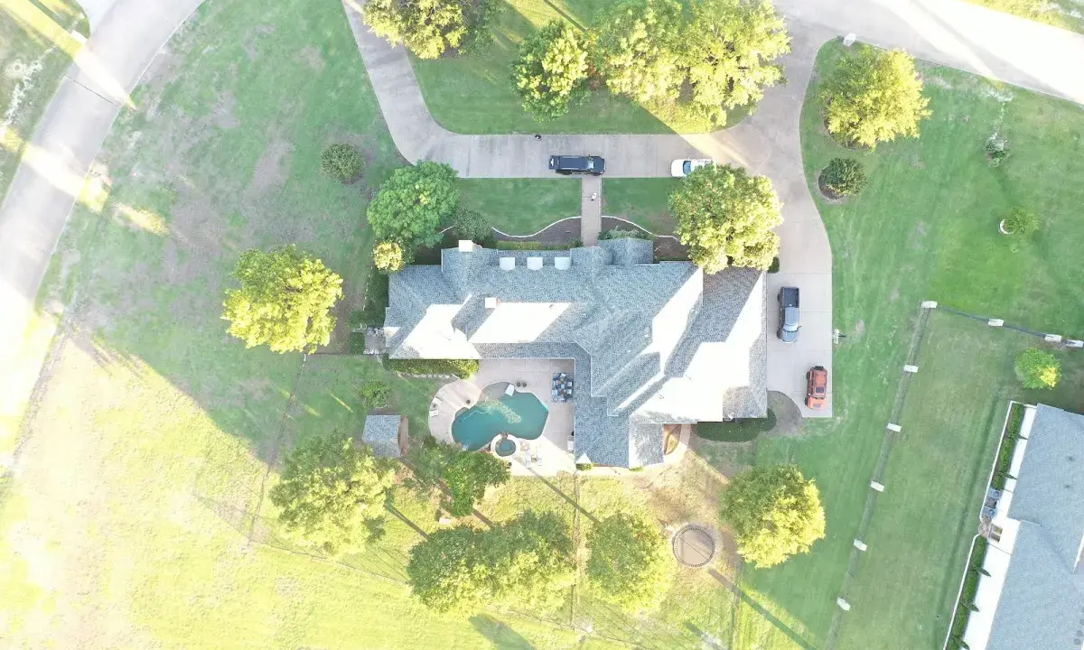 New shingle roof installation on a home in Oakland